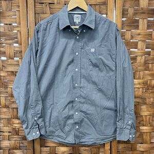 Cinch Men's Charcoal Button-Down Shirt